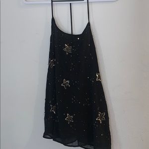 Free People Star Black Tank Top!